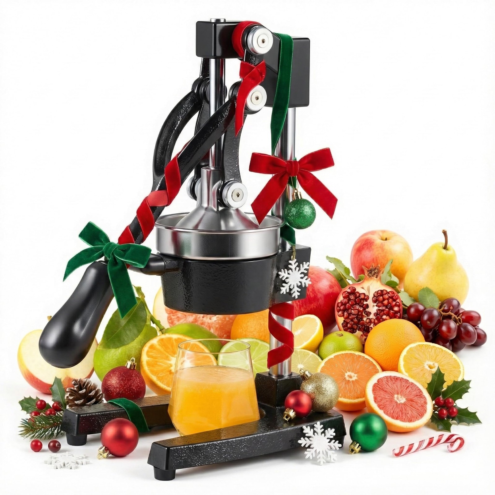 CO-Z Manual Citrus Juicer, Commercial Grade Cast Iron Orange Juicer,