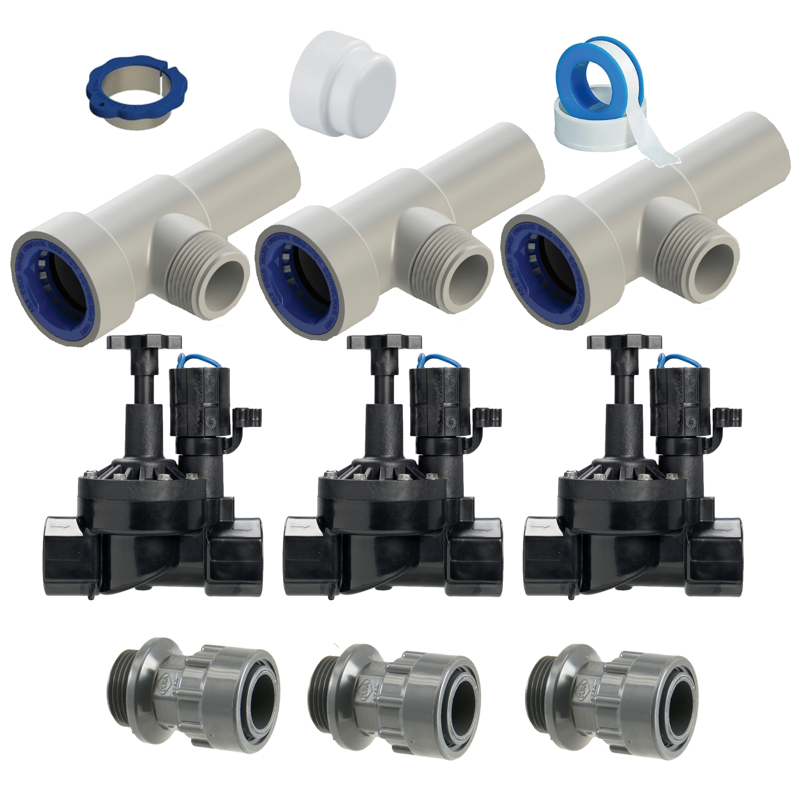 Drip Depot 24 VAC 1" PVC-Lock Manifold