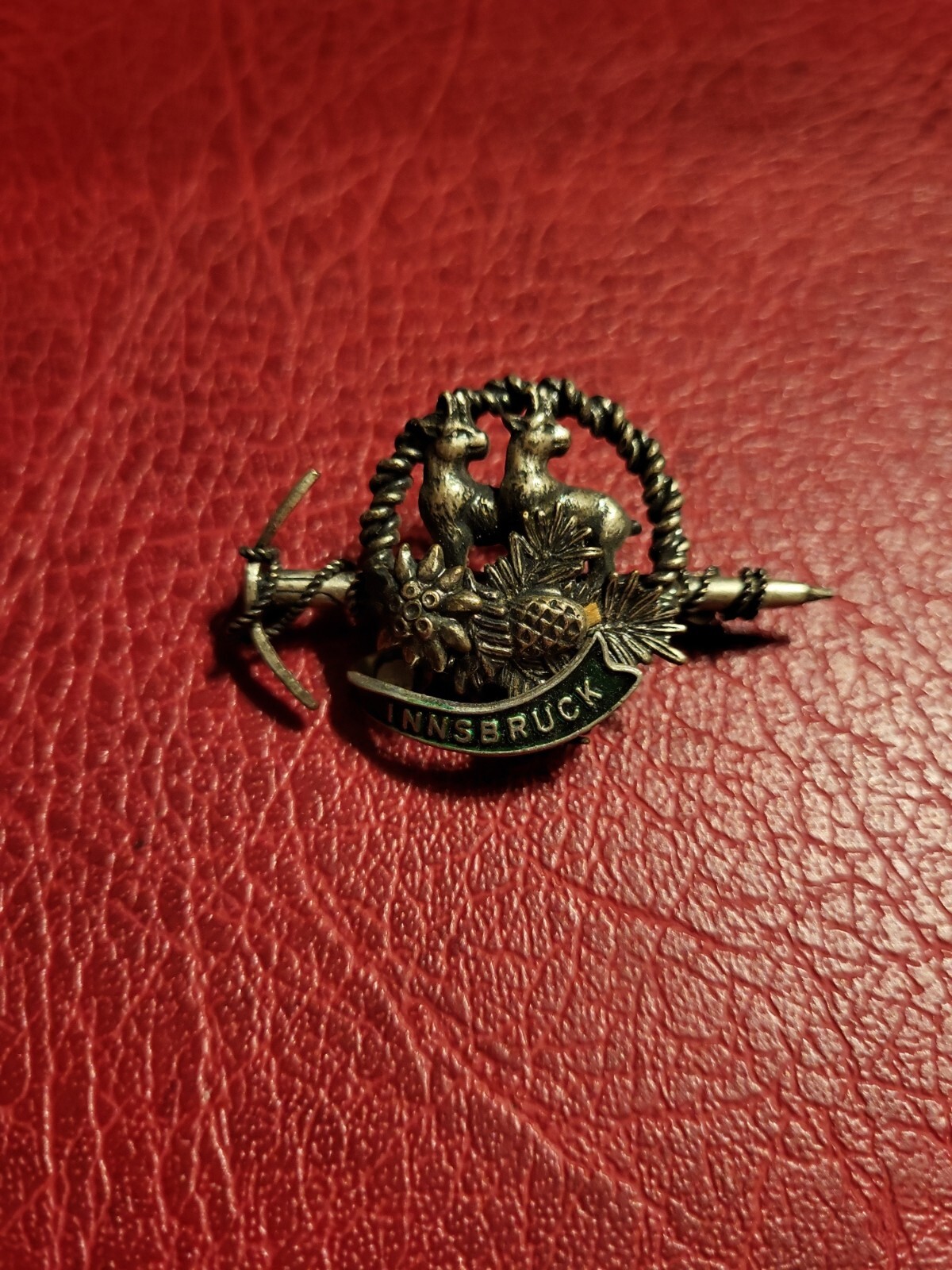 Pin hatpin hiking pin brooch Innsbruck