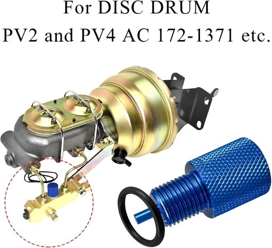 Adjustable Aluminum Brake Proportioning Valve Bleeder Tool for DISC/Drum PV2 & P