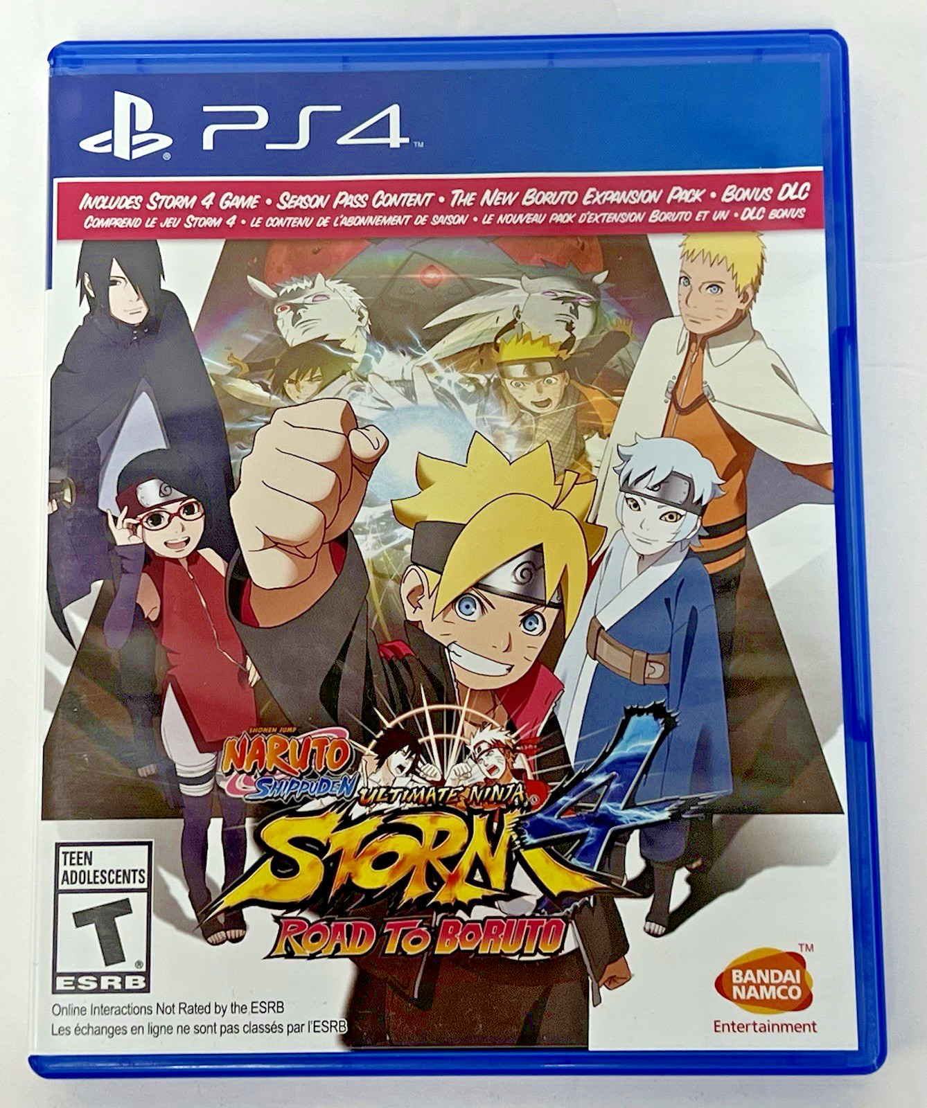 Naruto Shippuden: Ultimate Ninja Storm 4 - Road To Boruto - PS4 - CASE ONLY
