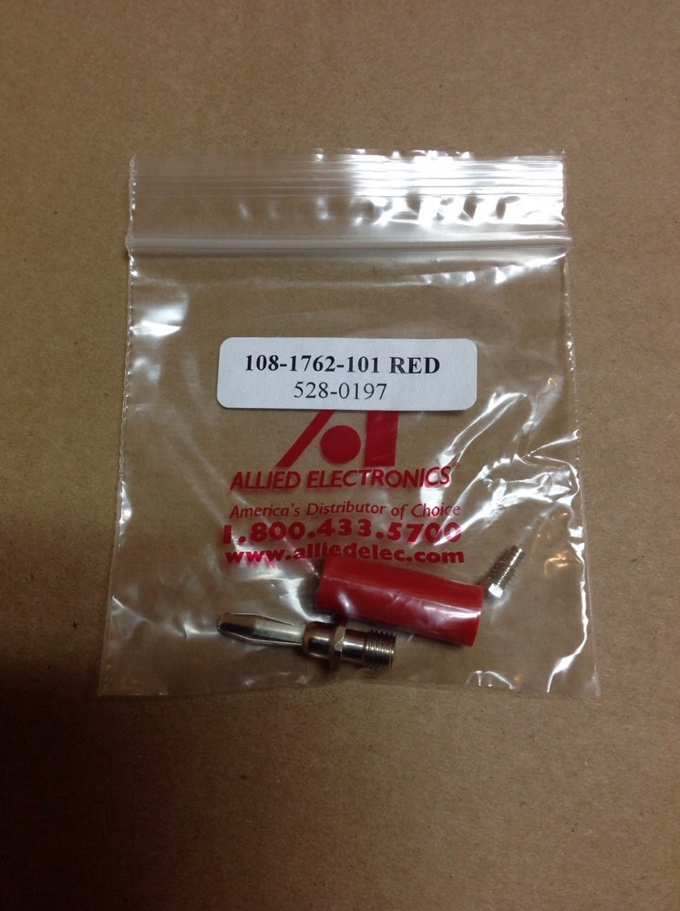 Allied Electronics 108-1762-101 Banana Plug 15A RED