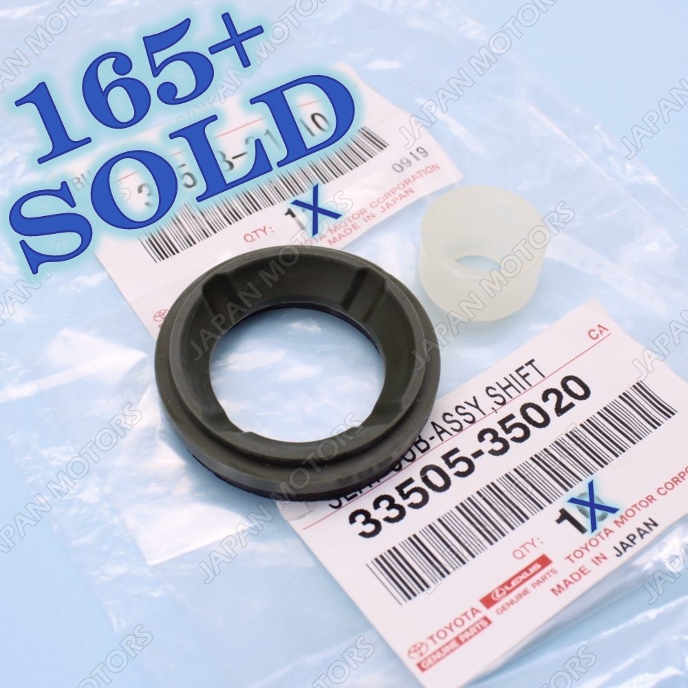 3350535020 Genuine Toyota Tacoma 4Runner Shifter Rebuilt Bushing Set 3354831010