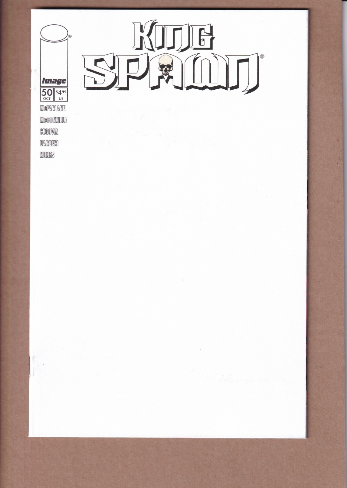 King Spawn #50 (Image Comics, Todd McFarlane) - all 4 standard covers (A,B,C,D)