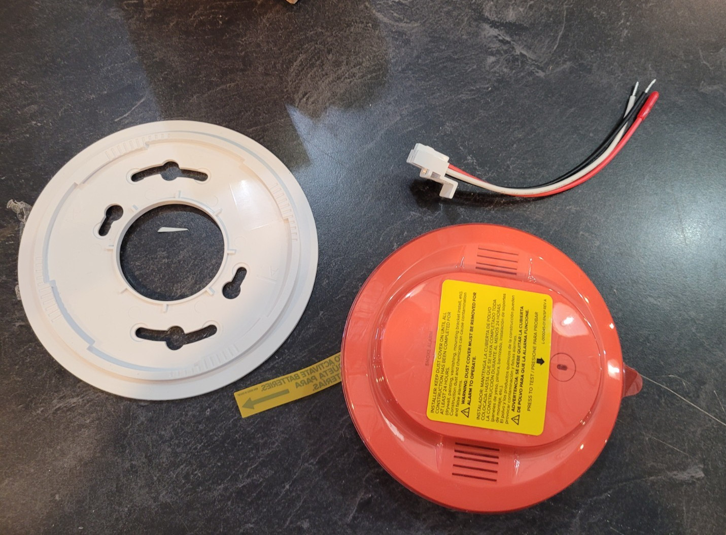 Kidde SMACFEX 21033081 Hardwired Smoke Alarm Battery Backup Open Box