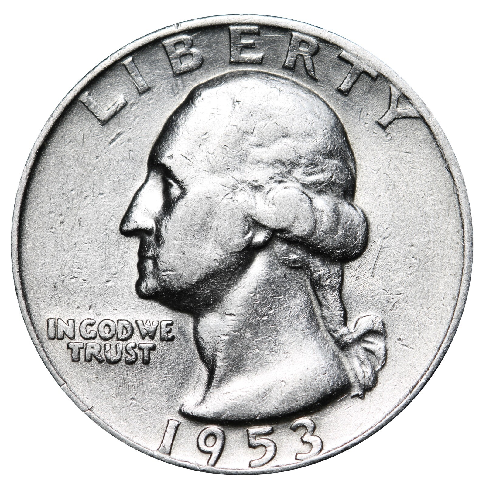 1953-D Washington Quarter Better Grade Complete Your Album! SILVER!