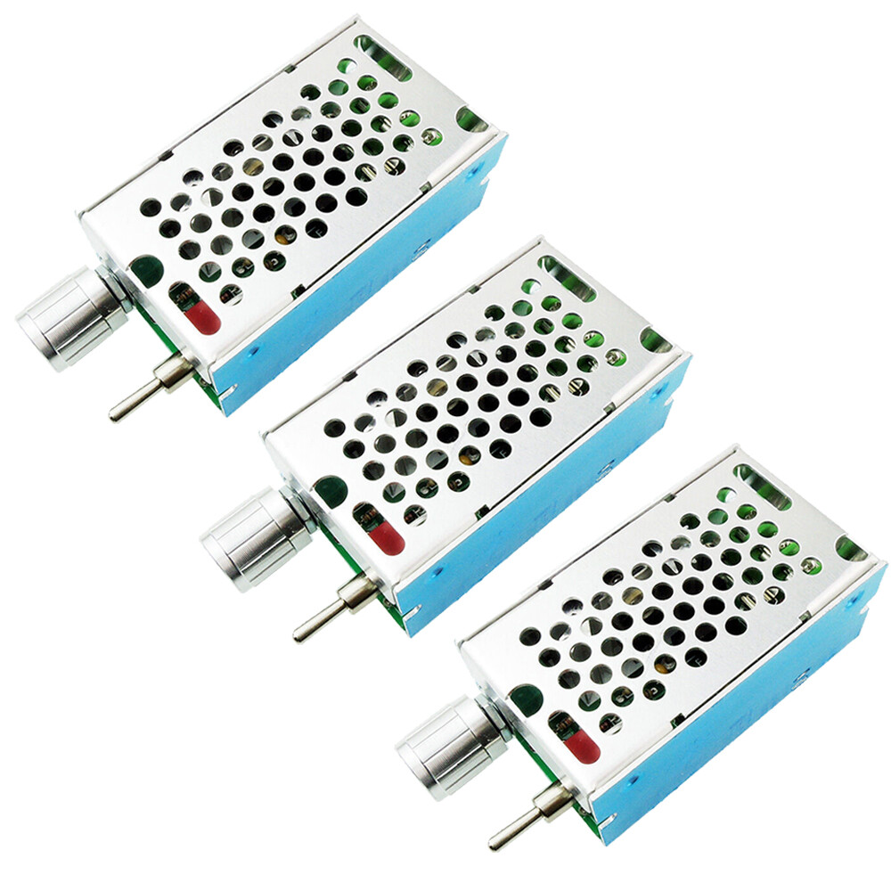 3PC 40V DC Motor Speed Controller Reversible PWM Reversing Control Switch 12/24V