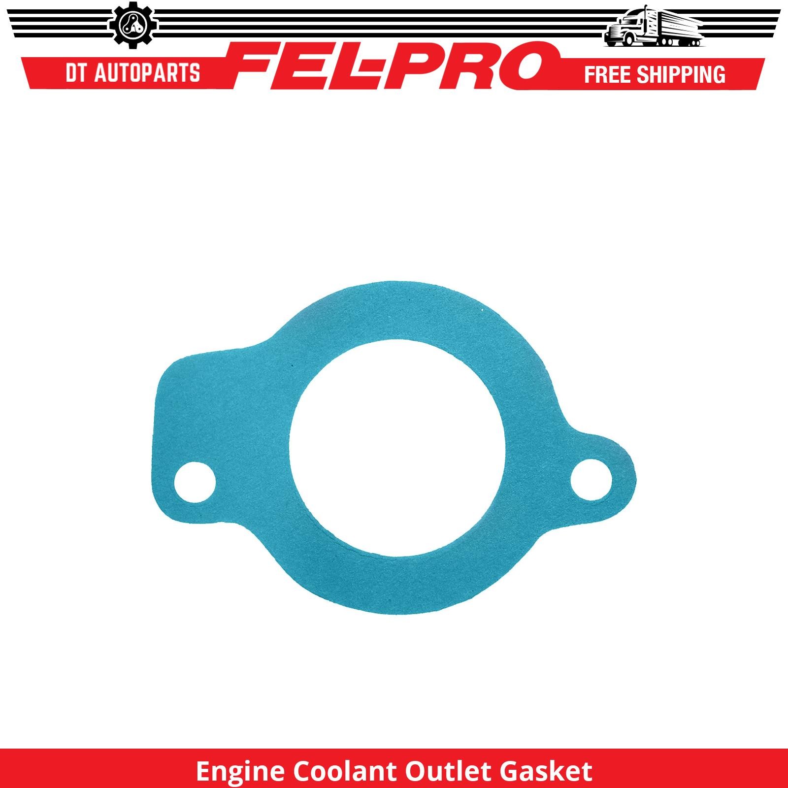 For 1965 International D300 4.4L V8 Engine Coolant Outlet Gasket Fel-Pro