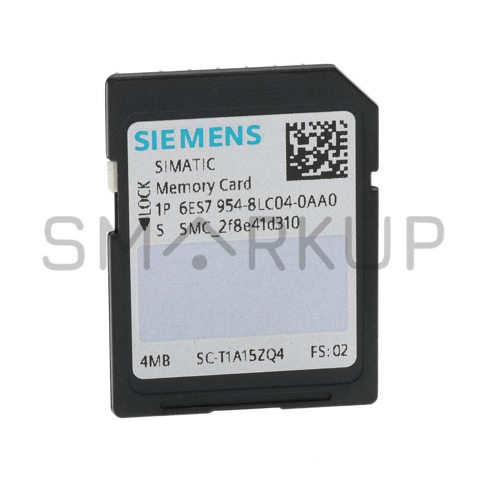 New In Box SIEMENS 6ES7954-8LC04-0AA0 Memory Card