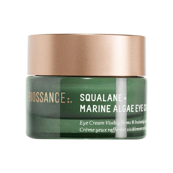 100% Authentic Biossance Marine Algae Eye Cream  Squalane for Fine Lines,0.17oz