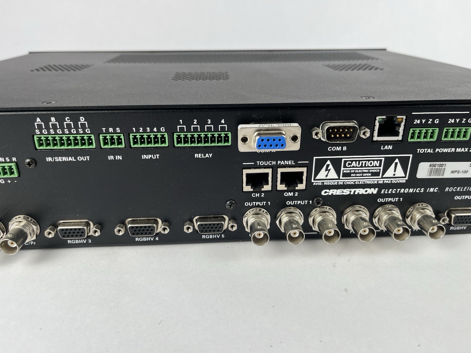 Rack Mountable Crestron MPS-100 / Multimedia Presentation System Tested Working