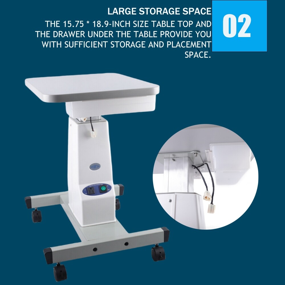 Electric Optometry Instrument Optical Table Optometry Lift Table Load 15kg