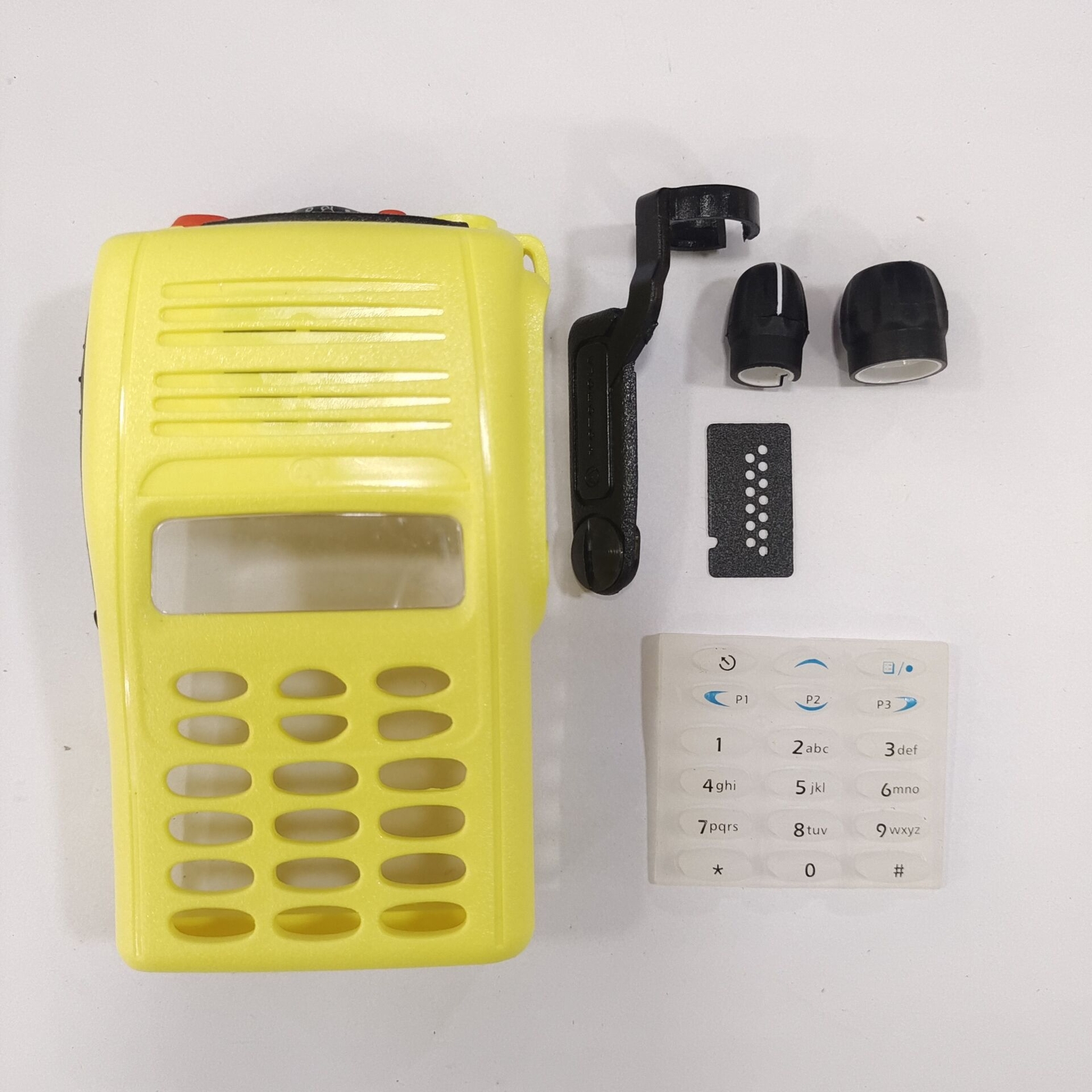 Yellow Front Case Housing Cover Compatible with GP388 EX600 Radio