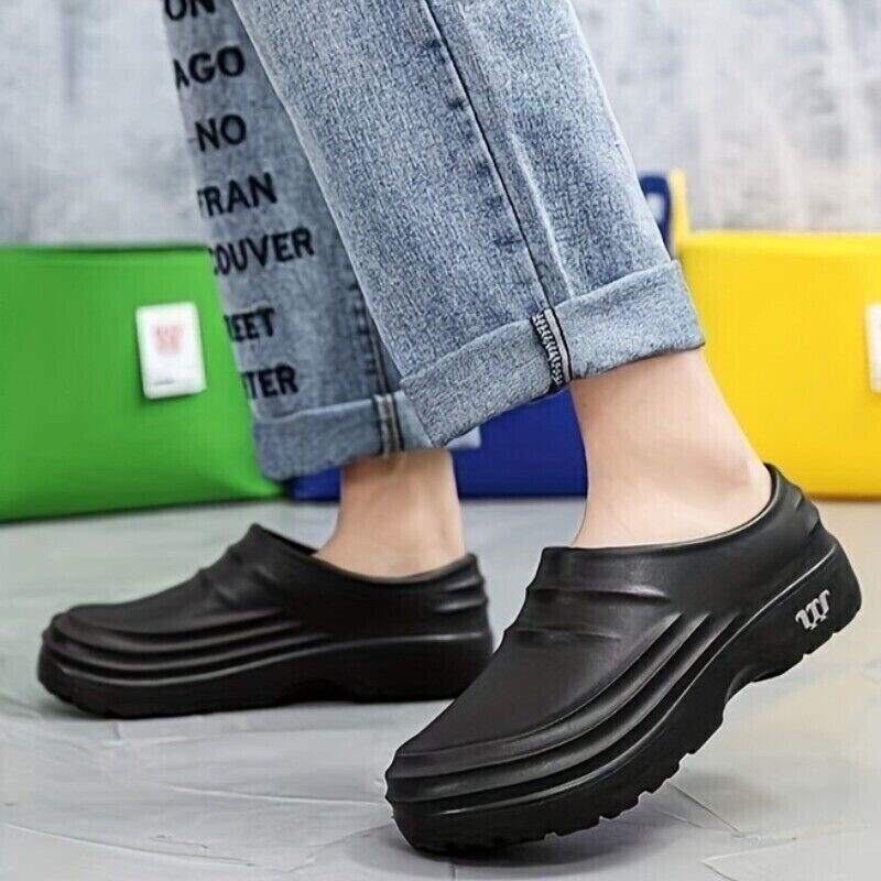 Men's Chef Shoes Non-slip Kitchen Shoes Nurse shoes Work Shoes Sandal US