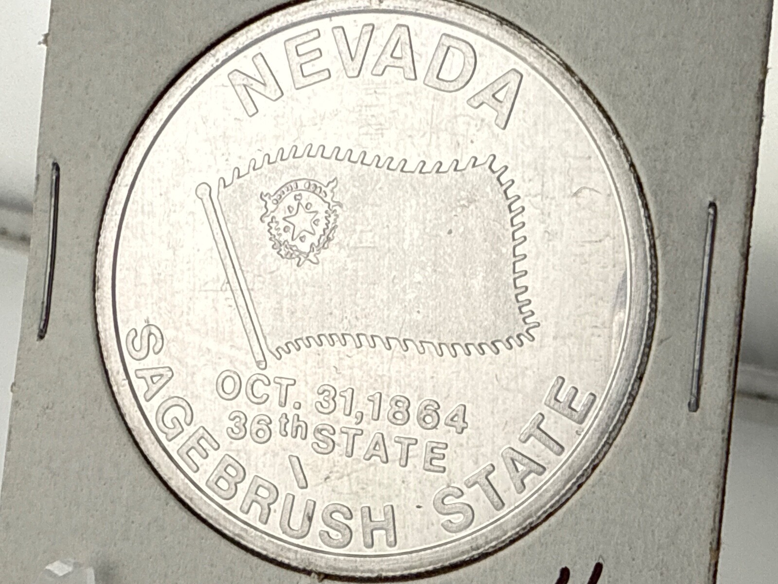 Nevada Sagebrush State 36th State Collectible Token SPC124