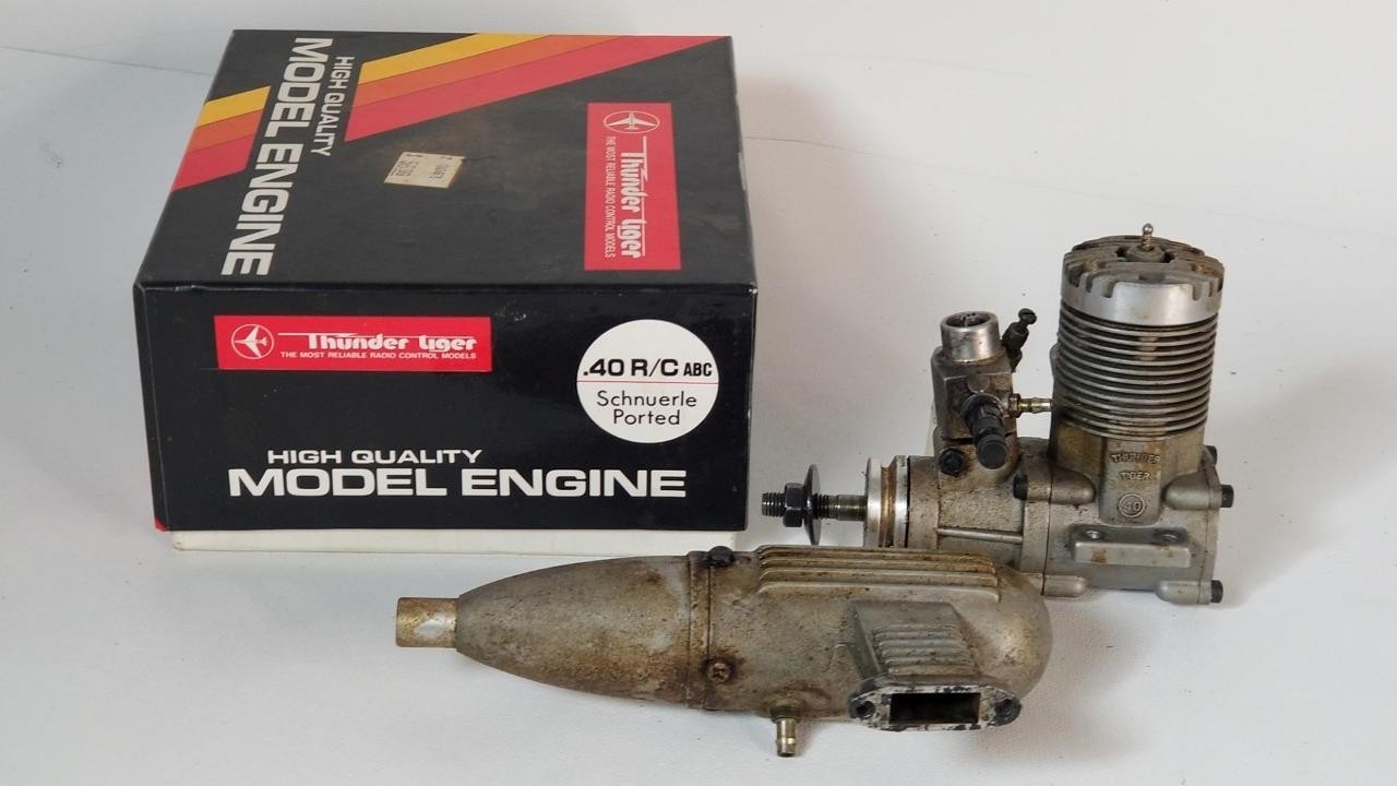 Thunder Tiger 40 RC Nitro Engine