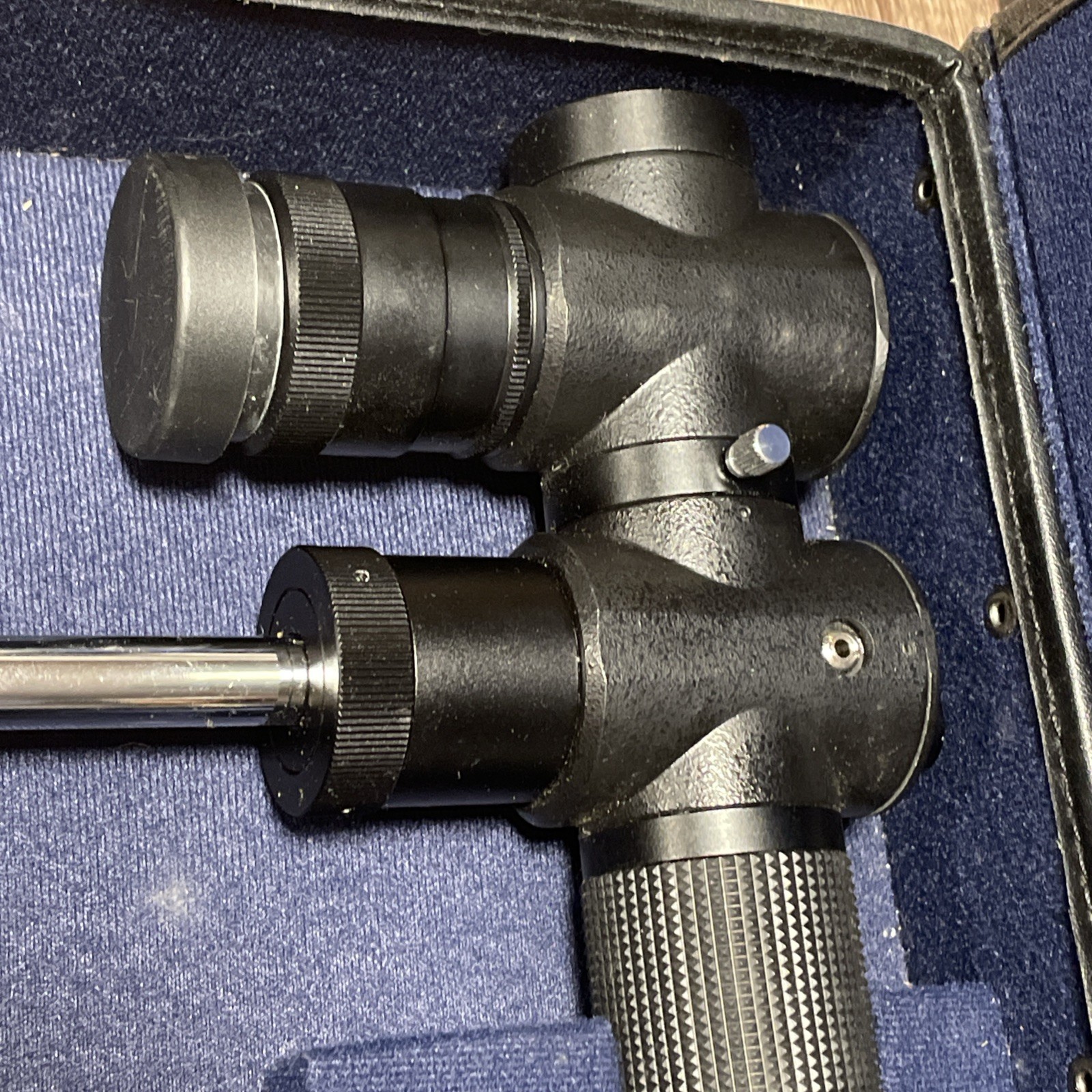 Edmund Scientific Borescope With Case Very Light Use If Any - Extra Bulbs Etc