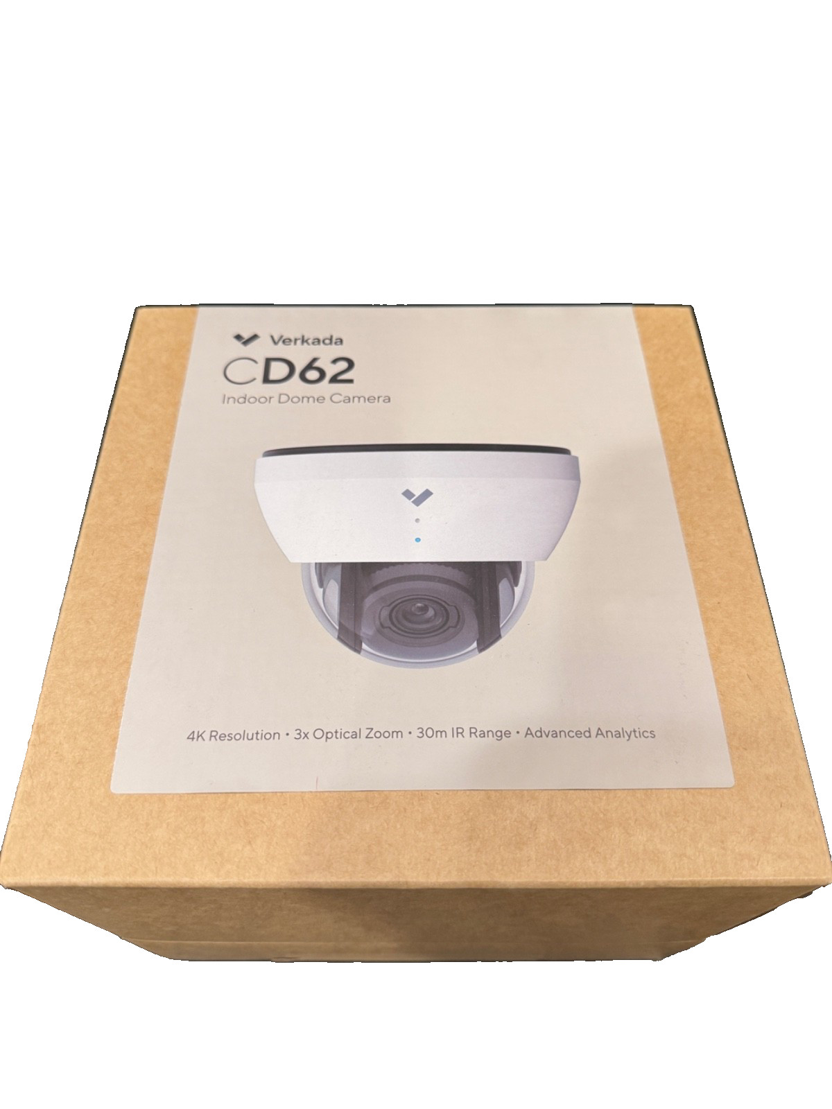 Verkada CD62 Indoor Dome Camera CD62-30-HW Unclaimed S/N!