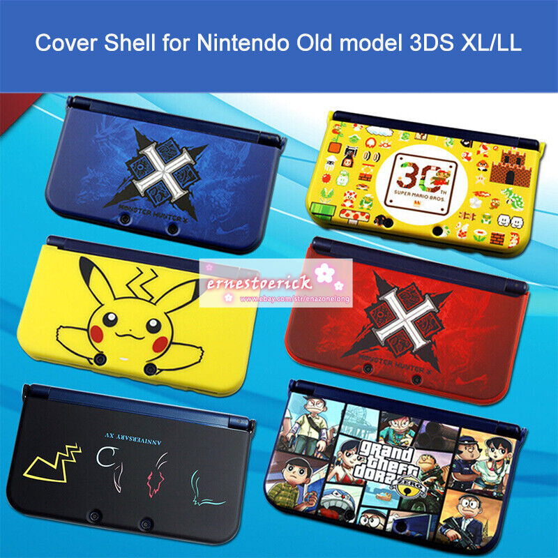 Console Case Cover Shell For Nintendo Old Model 3DS LL