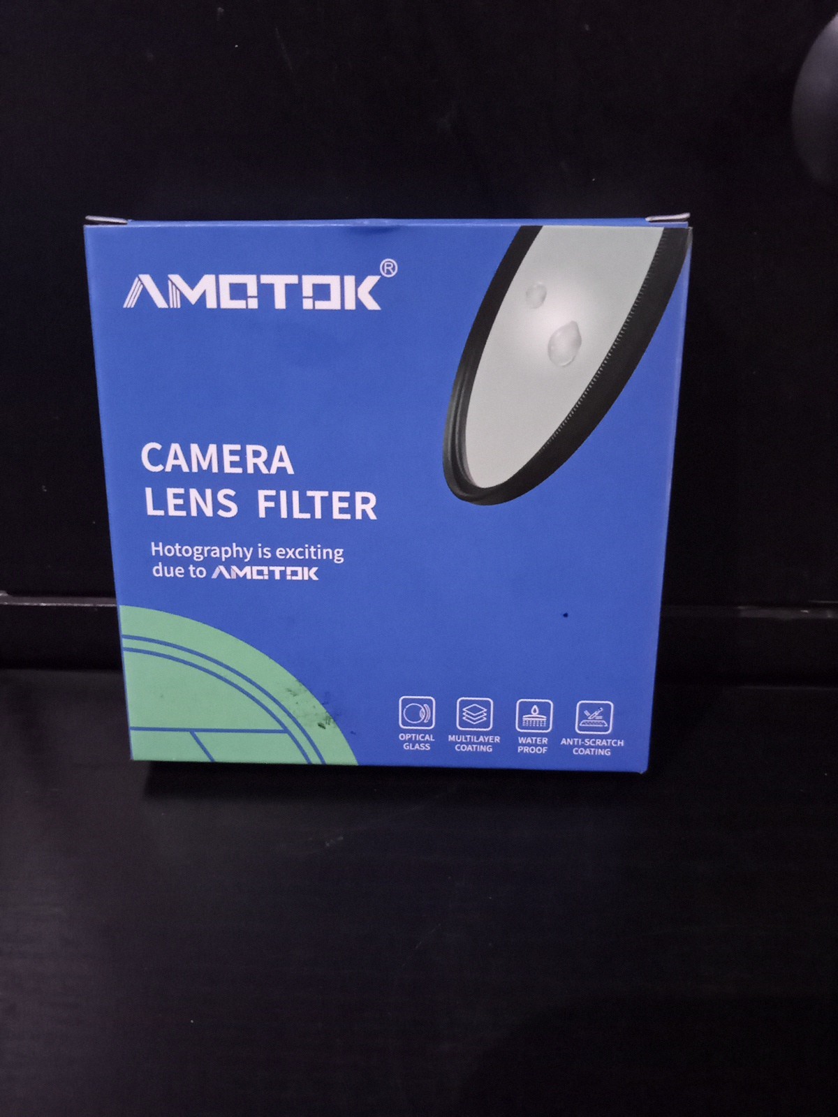 Amotok 82mm Ultra-Slim UV Camera Filter,16 Multi-Layer Coated HD/Waterproof