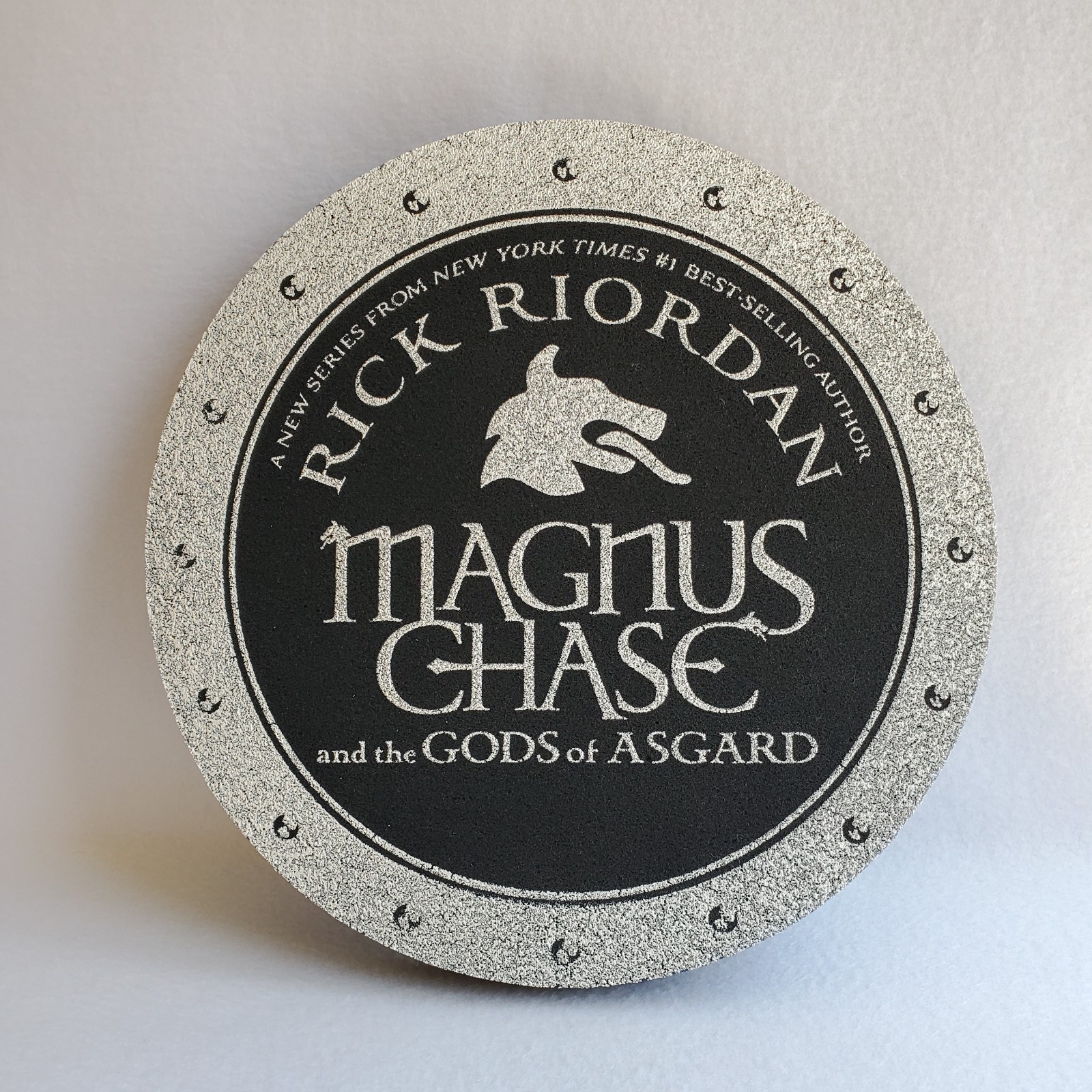 Magnus Chase &the Gods of Asgard FOAM SHIELD 14" Rick Riordan SDCC promo costume