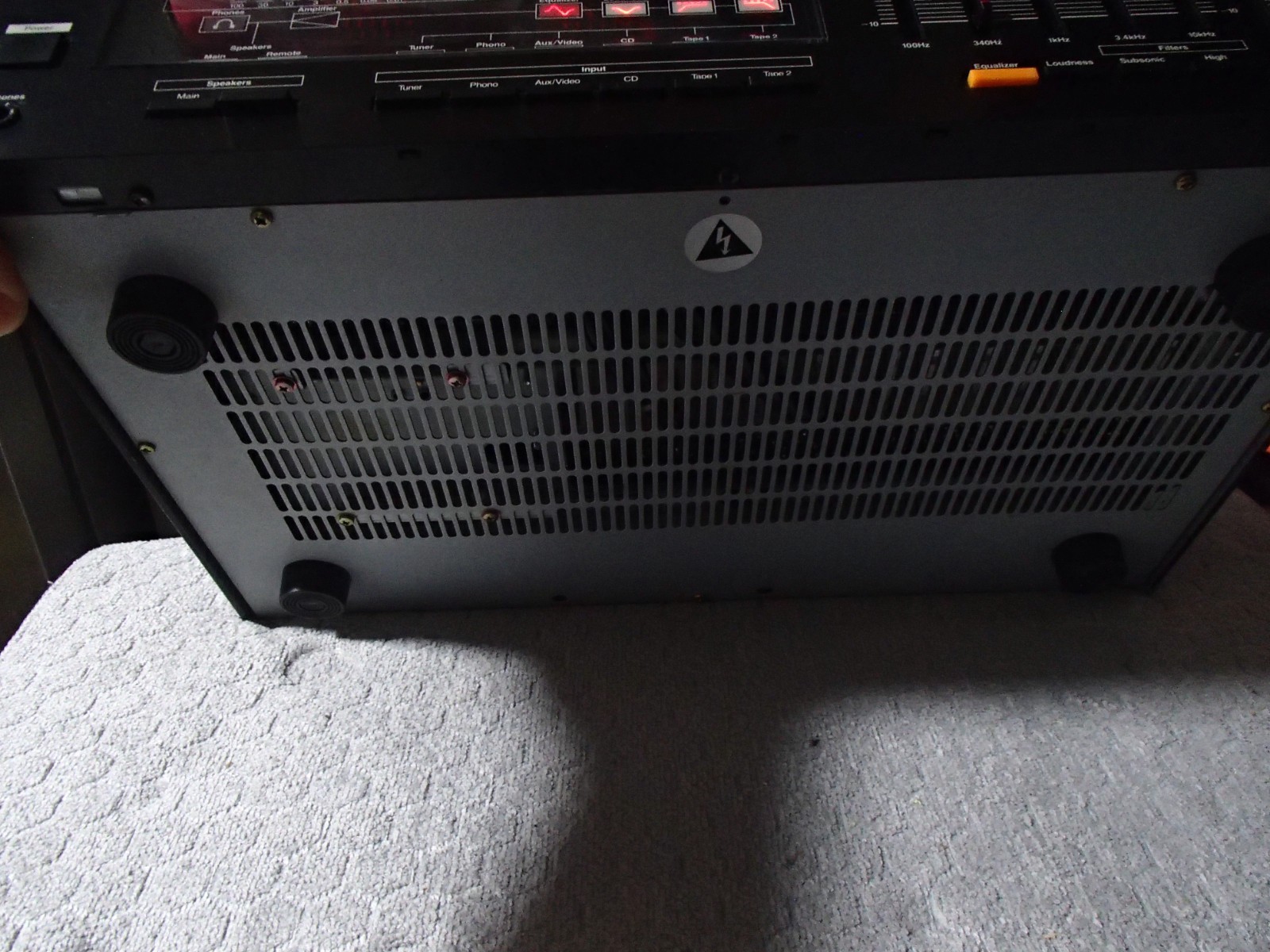 mcs 3871 stereo integrated amplifier tested working.