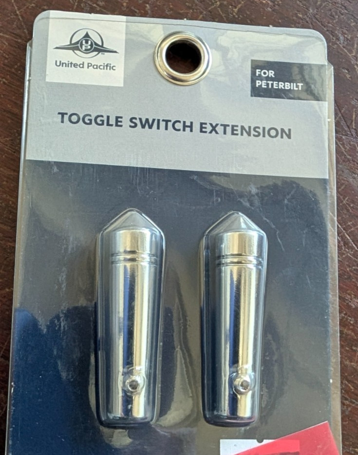 Short Toggle Switch Extension For Peterbilt - Pointed
