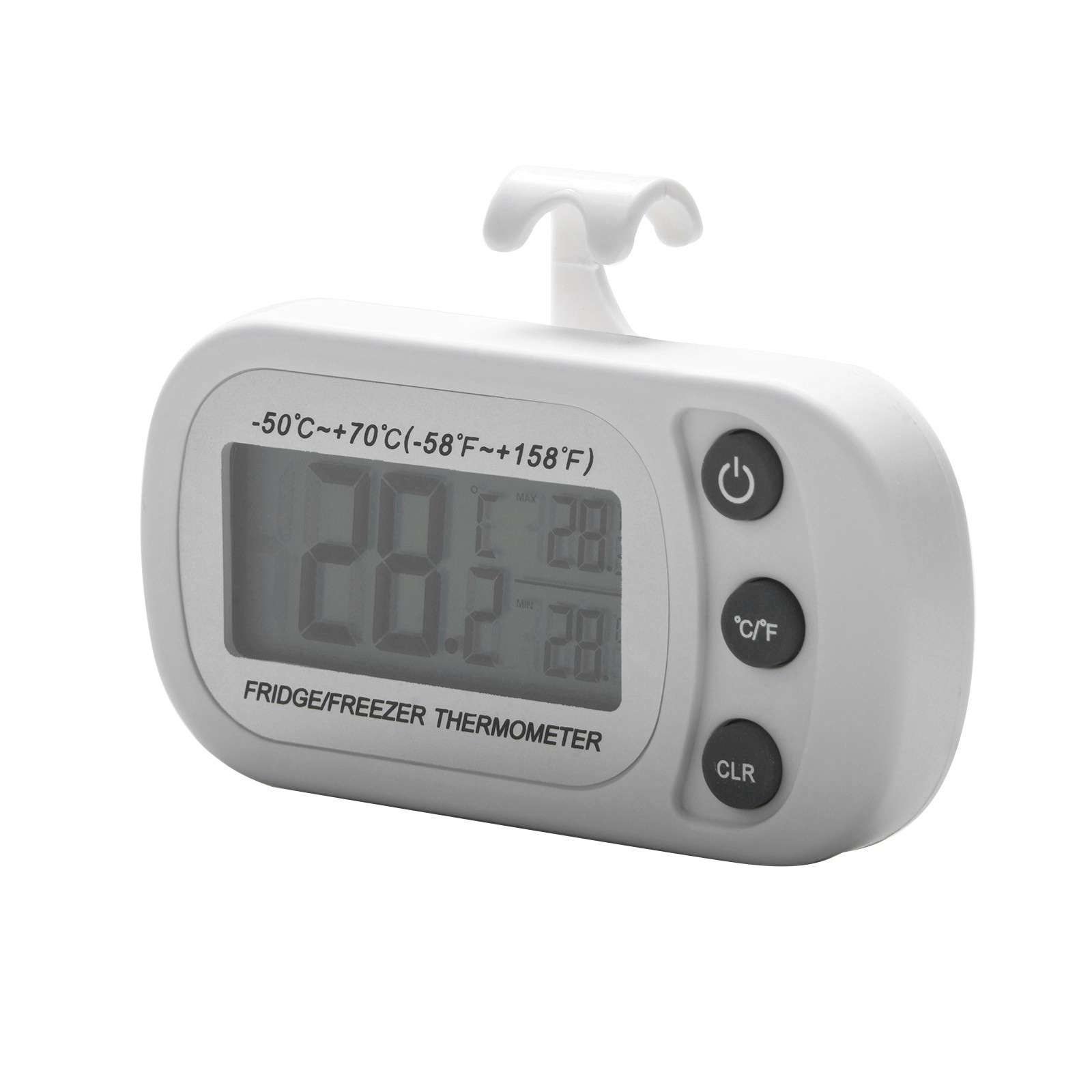 Digital Freezer Refrigerator Thermometer with LCD Display Temp Memory Gauge