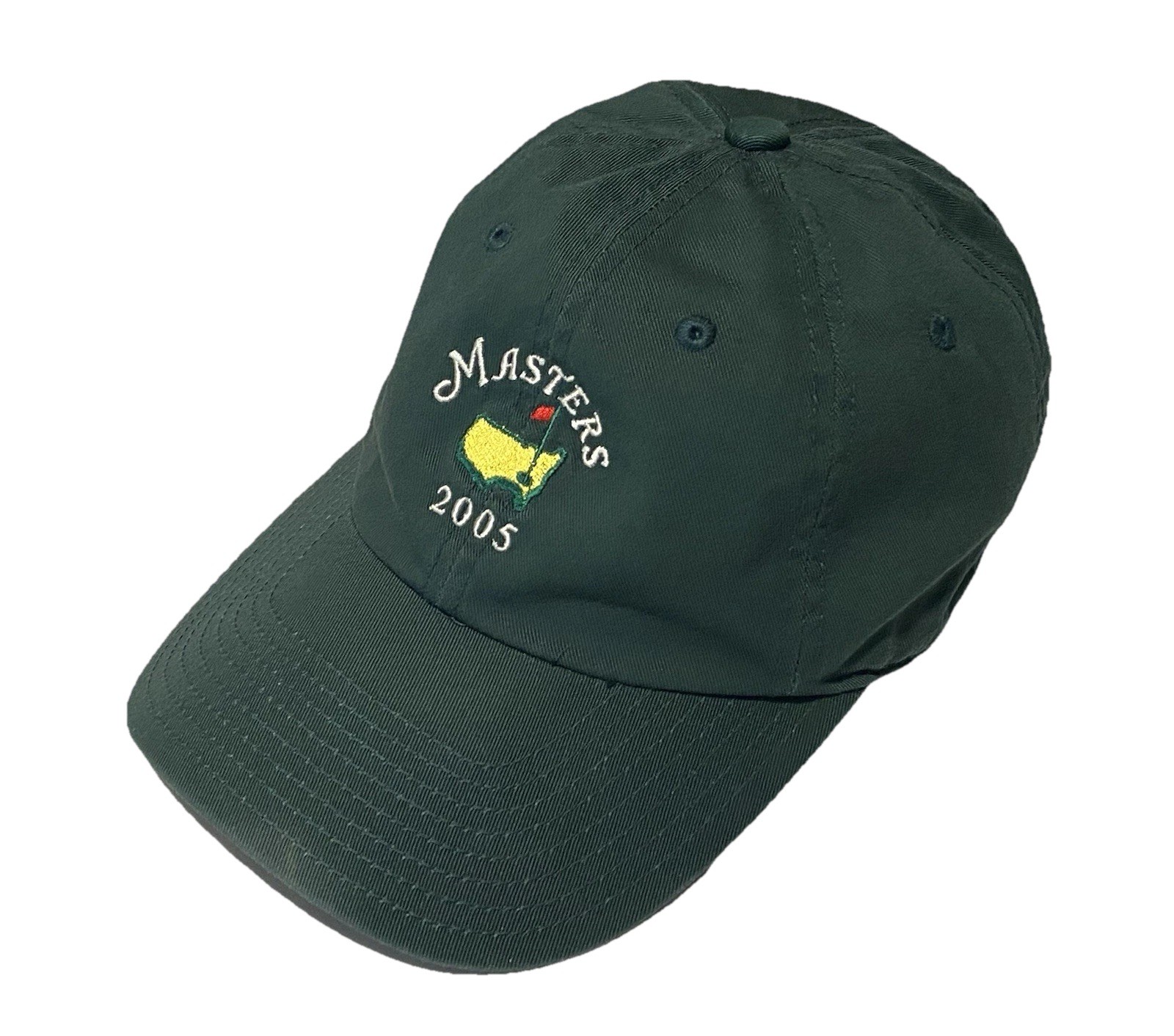 Vintage 2005 American Needle Masters Augusta Green Adjustable Men’s Golf Hat