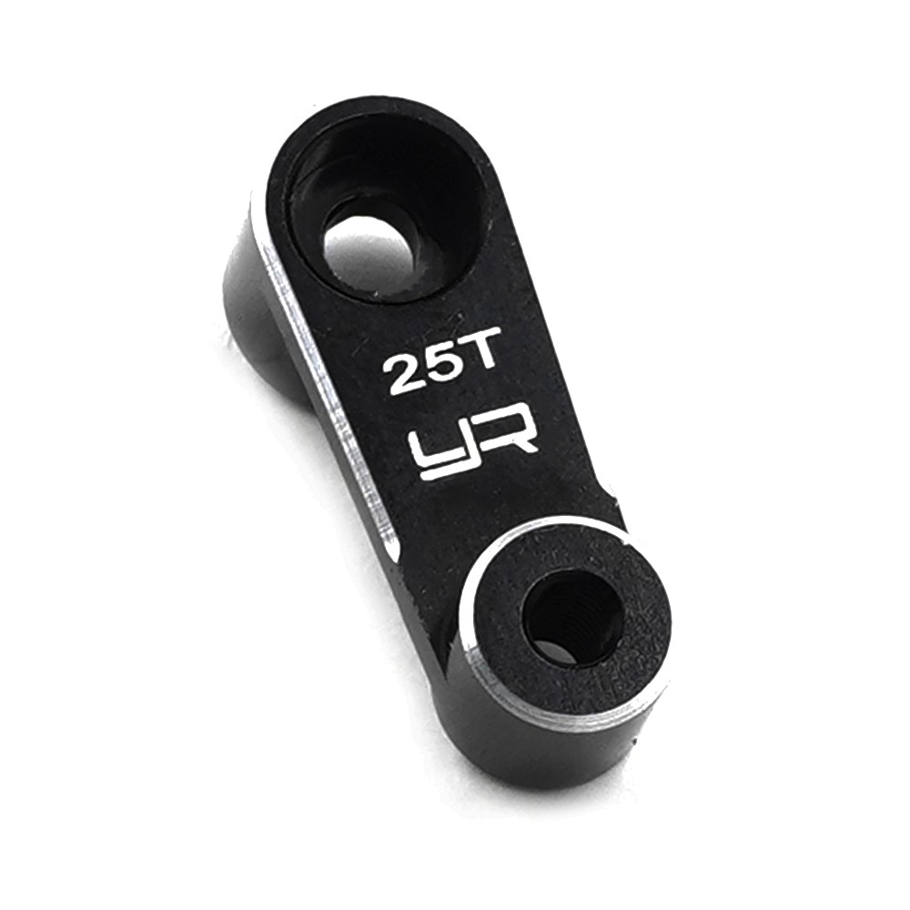 NEW Yeah Racing YA-0689BK 25T Aluminum 15.5mm Servo Horn Blck : Associated B6 Se