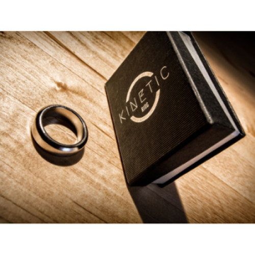 Kinetic PK Ring (Silver) Beveled size 11 by Jim Trainer - Trick