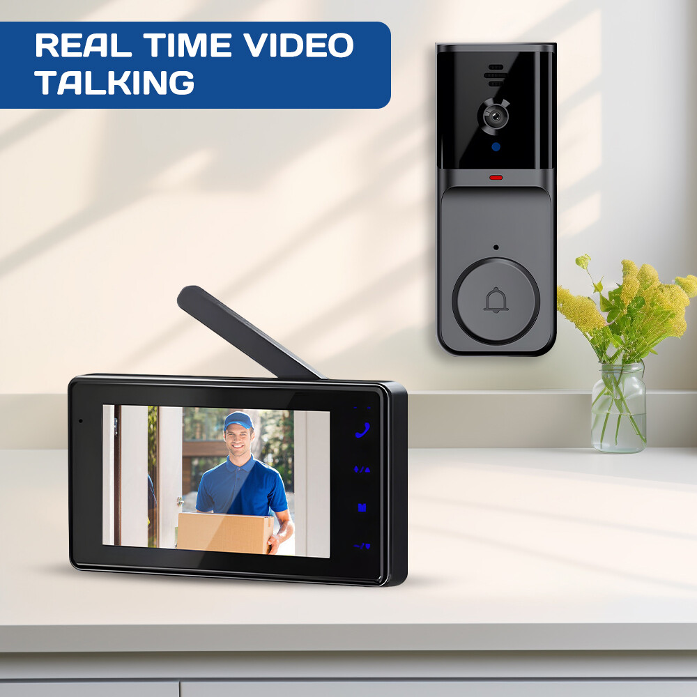 Video Wireless Doorbell Smart Door Intercom Camera Bell Security US