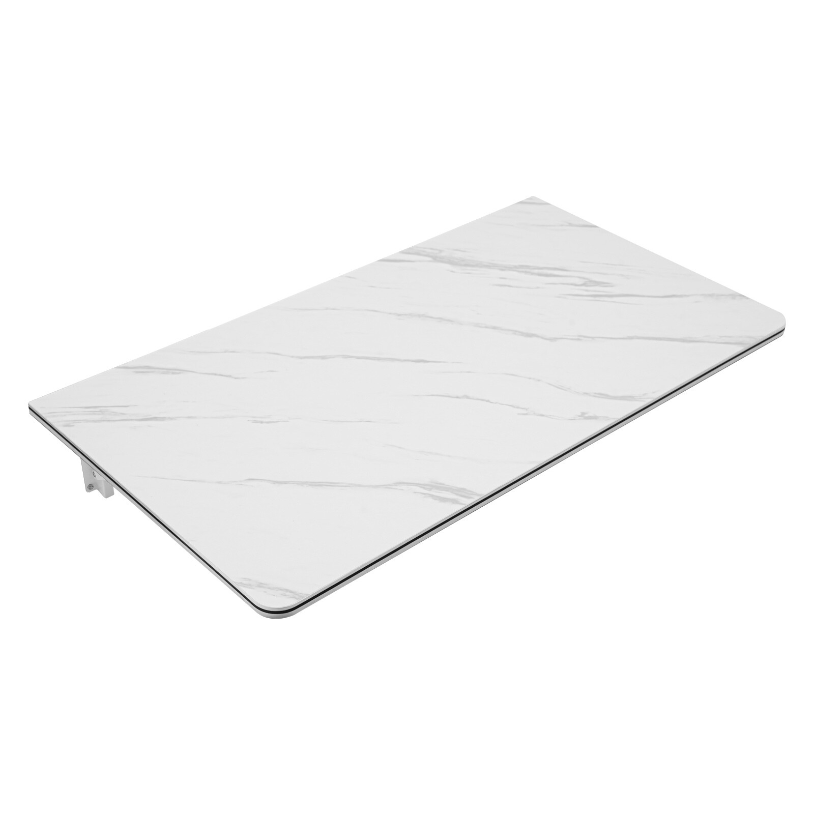 Folding Wall Mounted Laptop Desk with Brackets Space Saving Foldable Table US~