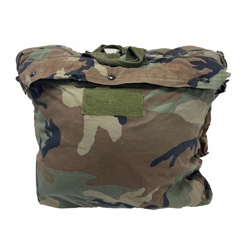 Flyer's Helmet Bag Woodland Camo - Genuine Military Surplus
