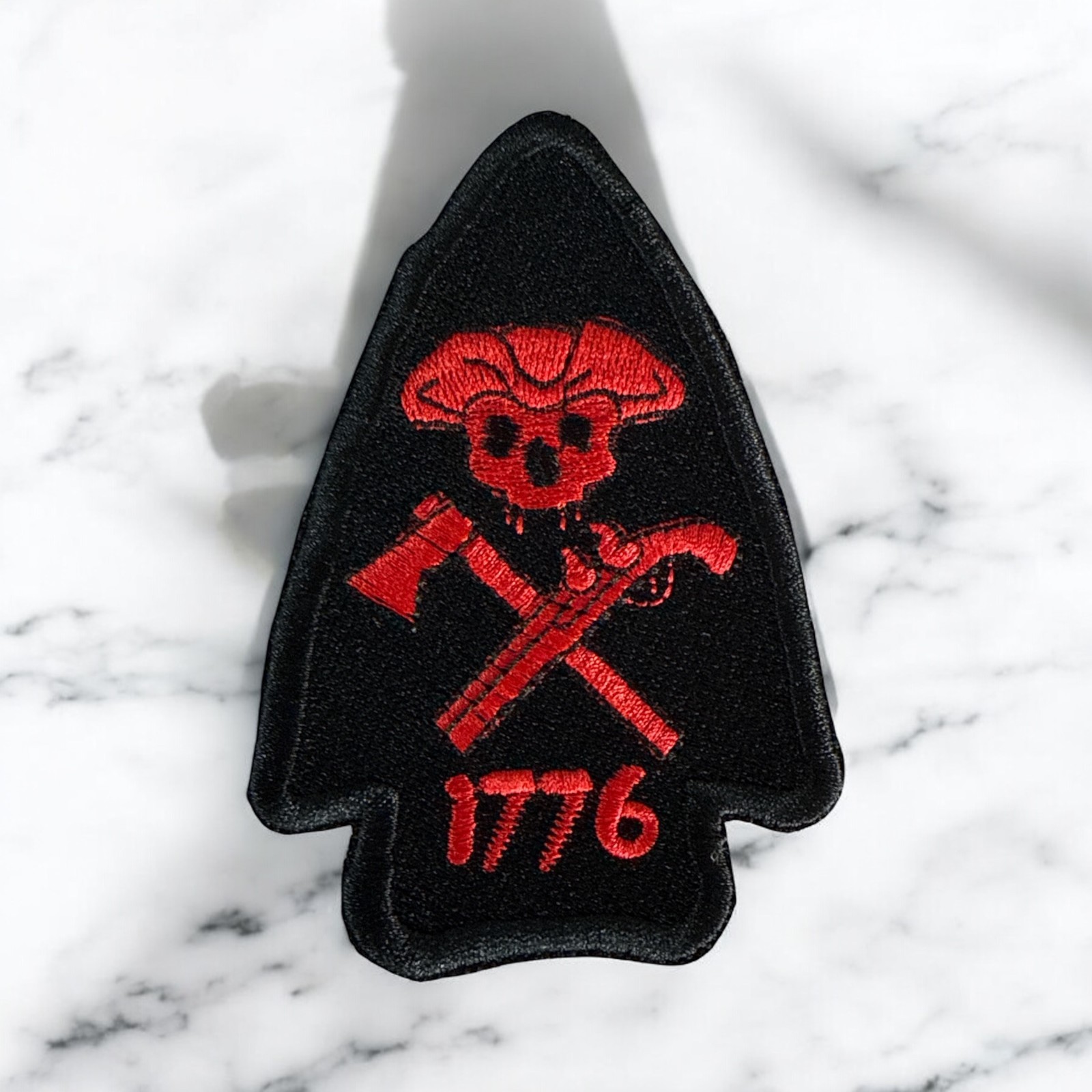 1776 Arrowhead Embroidery Patch 2.75" X 4"
