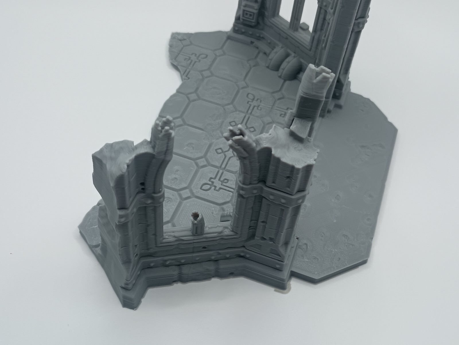 Gothic Sector 75 Modular Sci-Fi Ruins Building # 16 (32mm Scale) [PTO]