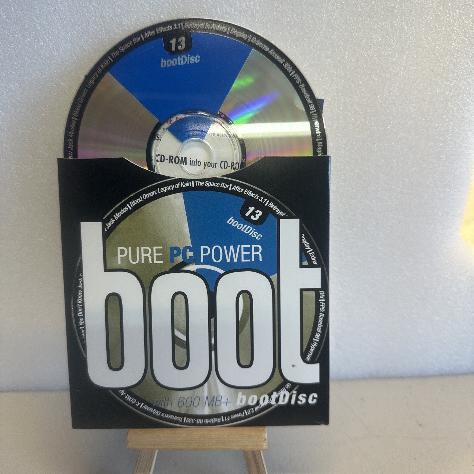 Boot Magazine BootDisc 13 PC Game Demos, Vtg PC Software, Vintage PC Games