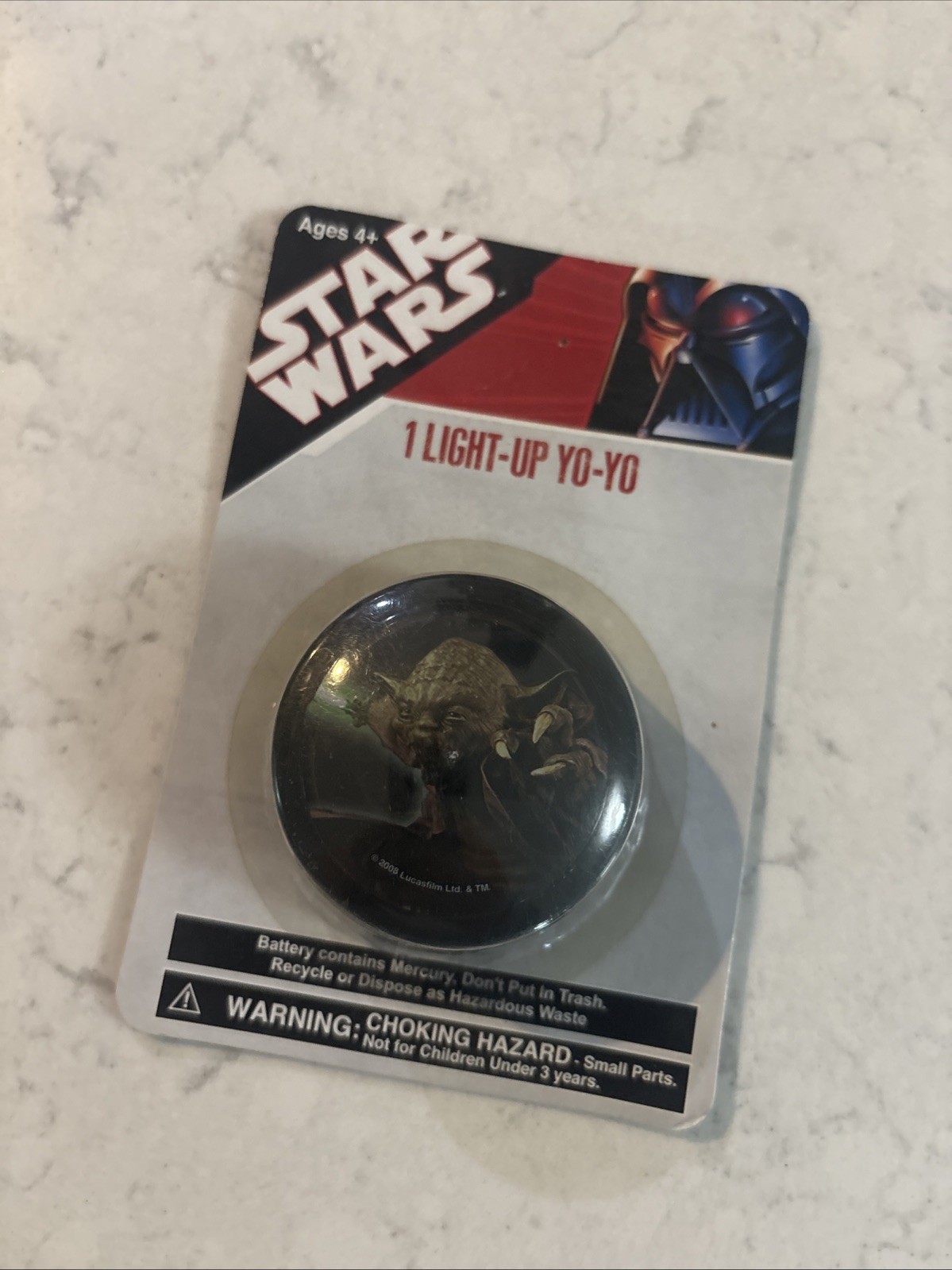 STAR WARS LIGHT UP YO-YO DARK VADER (9799-1 #54) U65