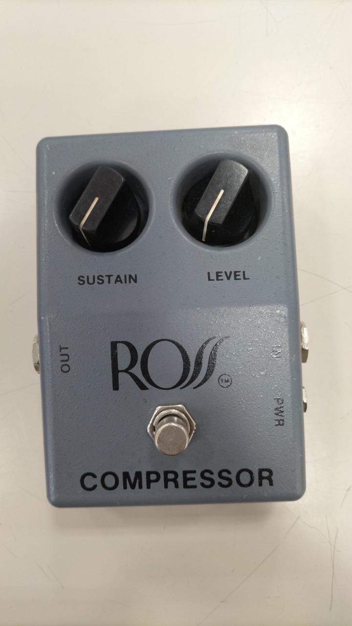 ROSS Compressor Effector Guitar Pedal Used