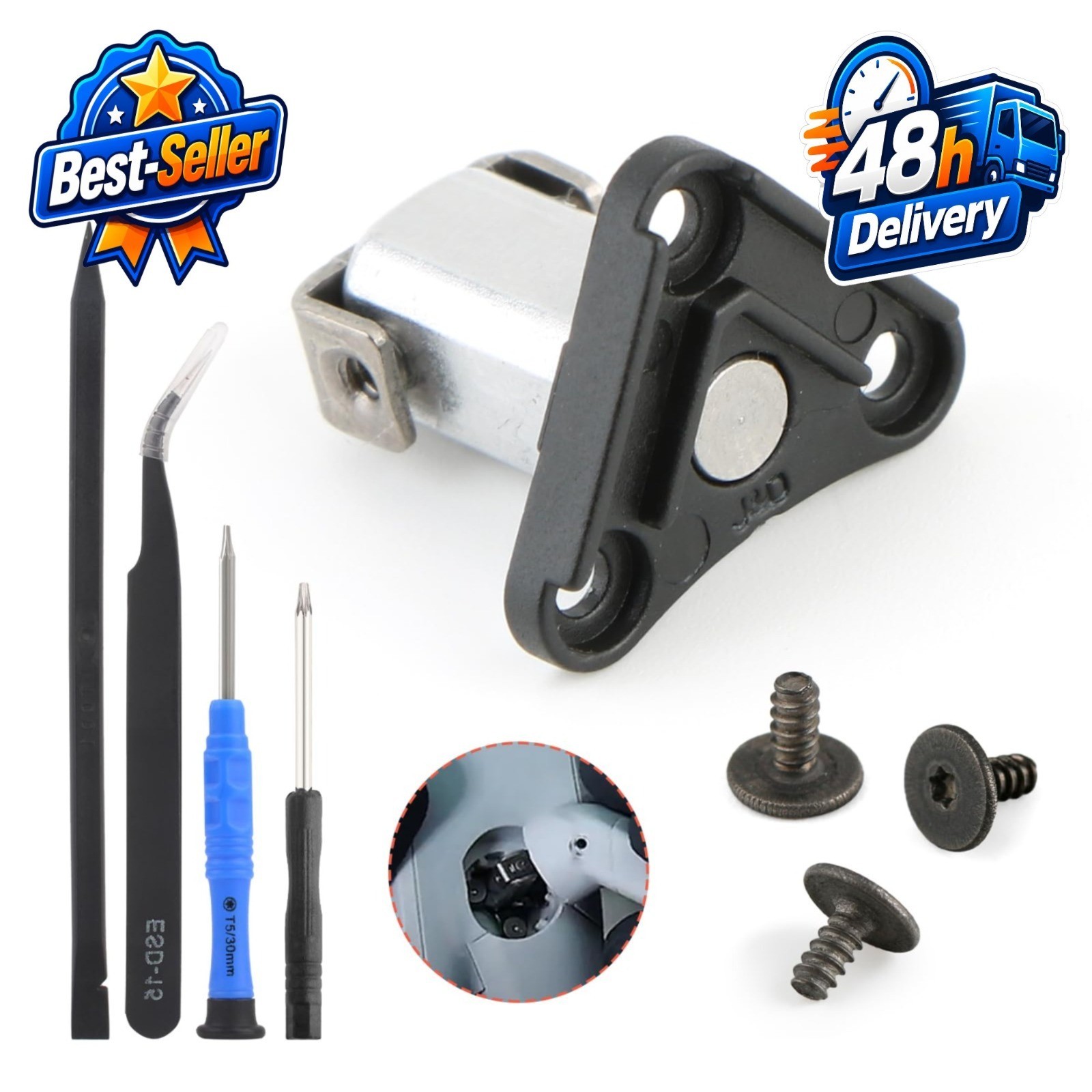 DJI Mini 5 Pro Front Arm Axis Replacement with Screws & Tools