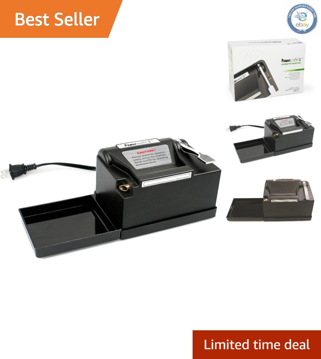 II Plus Titanium Cigarette Injector: Fast, Efficient, and User-Friendly Solution