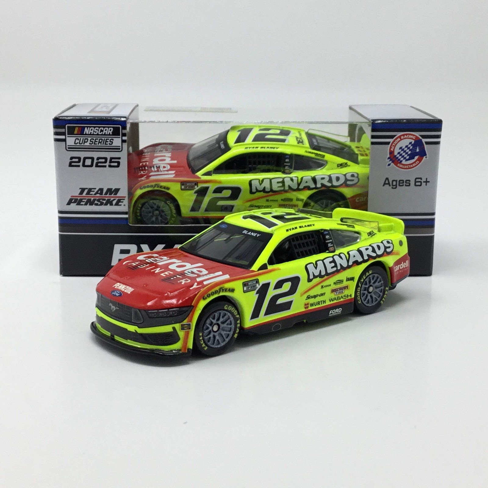 Ryan Blaney 2025 Menards 1:64 Diecast