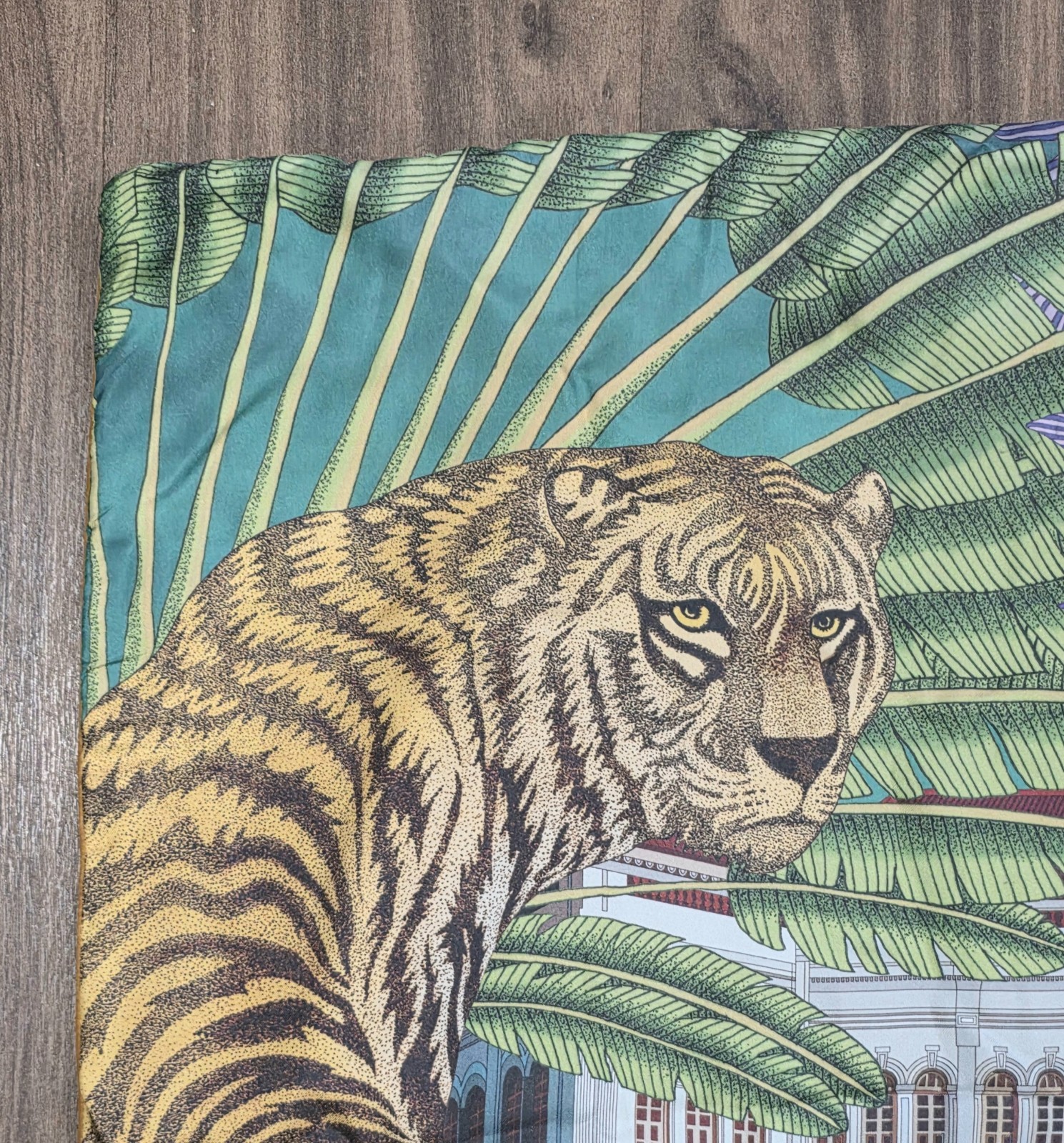 Raffles Hotel Singapore Cushion Cover 59cm x 57cm, Excellent Condition