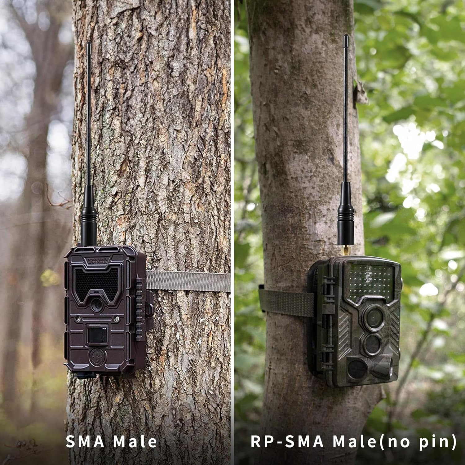 Soft Whip Cellular Trail Camera Replacement Antenna Compatible with Covert Spart
