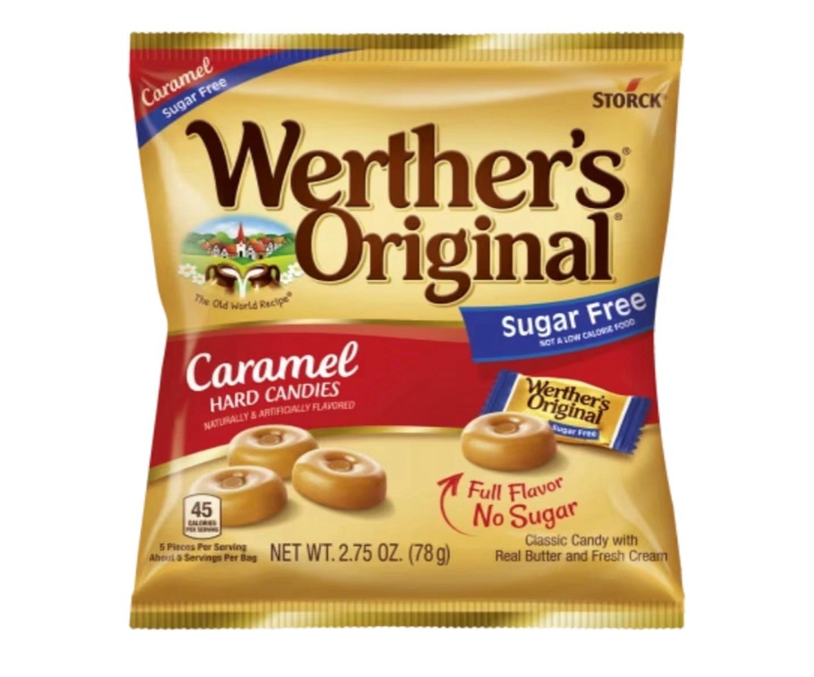 Werther’s Original Sugar Free Candy Variety Pack 4 Bags