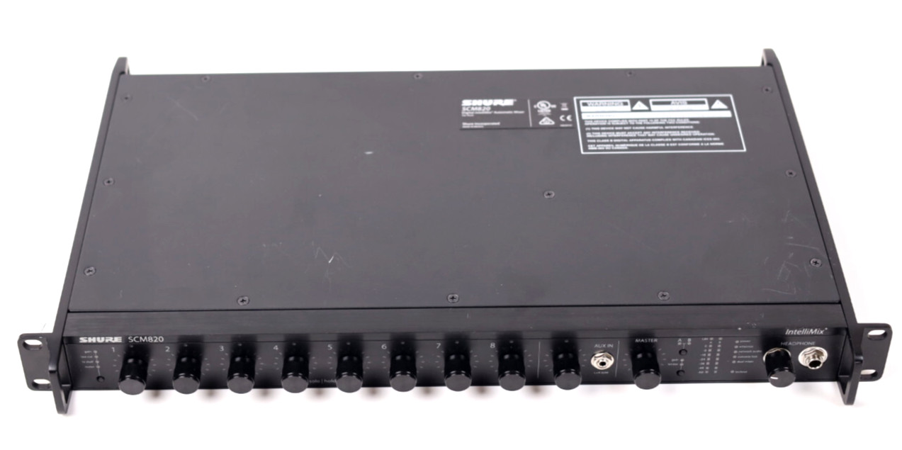Shure SCM820 8 Channel Digital Automatic Mixer p883