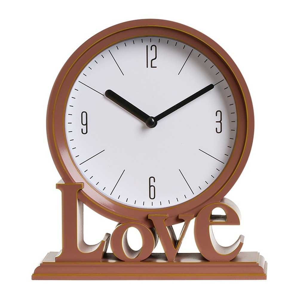 Plastic Round Silent Wall Clock European Style for Living Room Bedroom Office