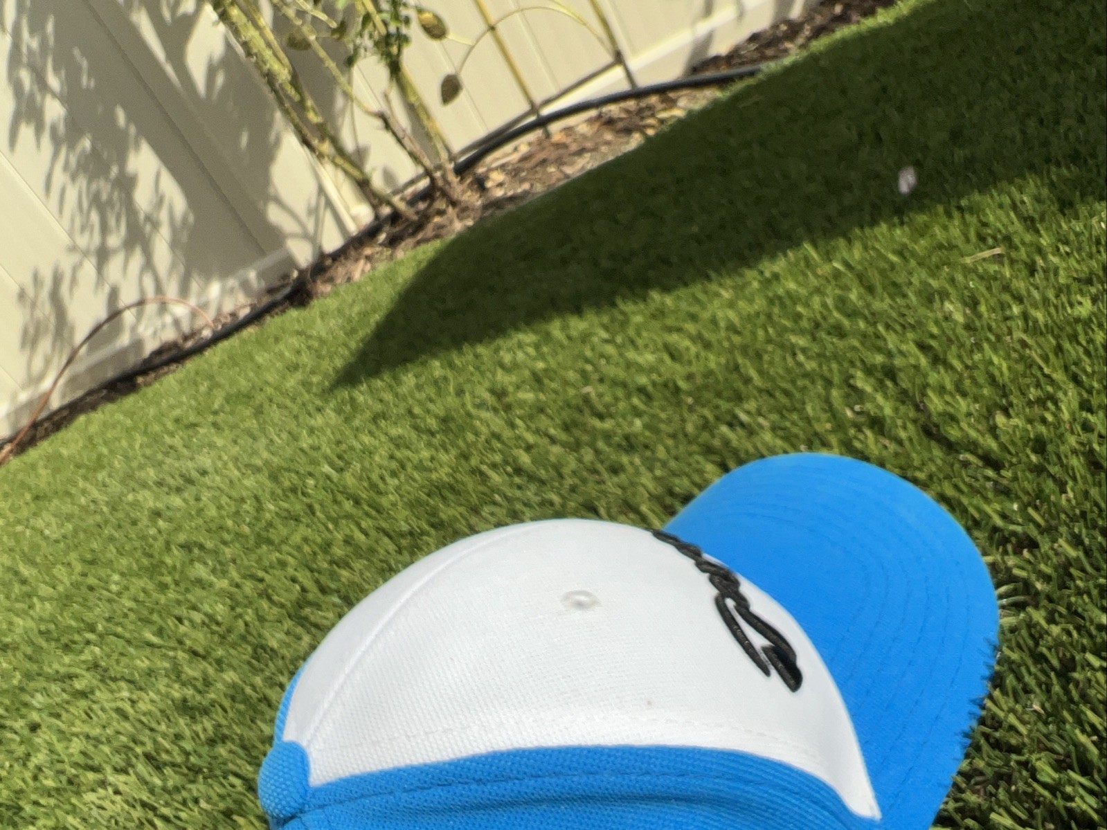 TaylorMade SLDR Blue and White Golf Hat Cap with Adjustable Strap One Size