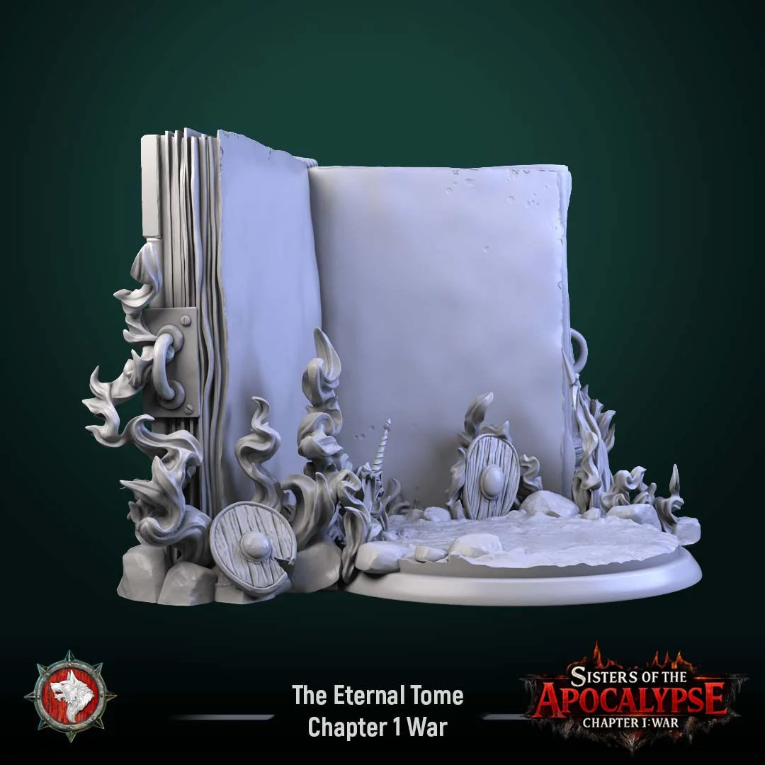 The Eternal Tome - PLA 3D Printed Terrain
