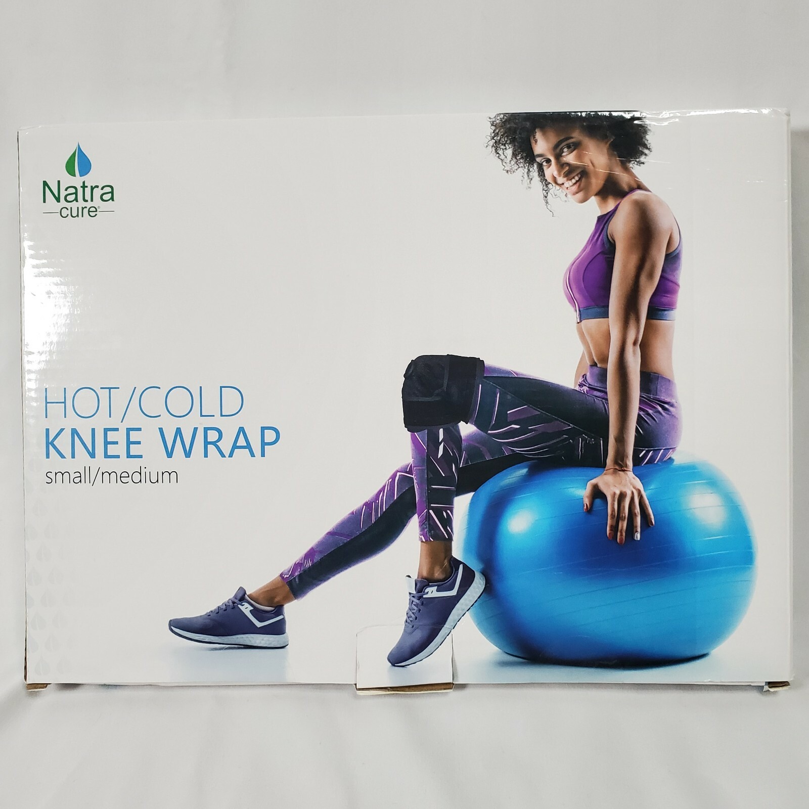 Natra Cure Hot / Cold Knee Wrap Small / Medium With Removeable Gel Pack